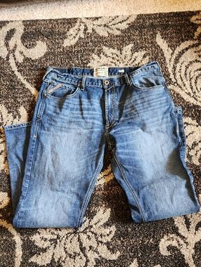 Ariat Men's Straight-Leg Denim Jeans in Blue Wash
